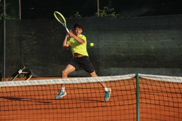 Juan Cruz Martin Manzano in azione