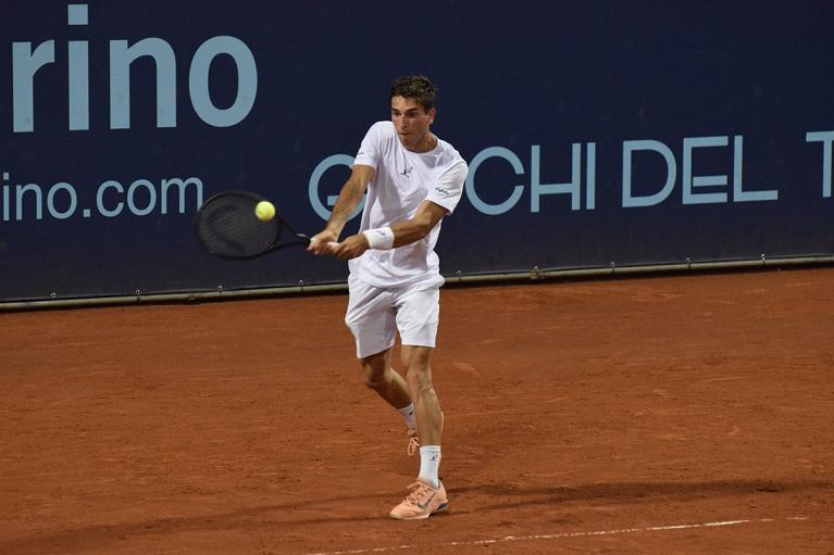 Matteo Gigante in azione (foto San Marino Open)