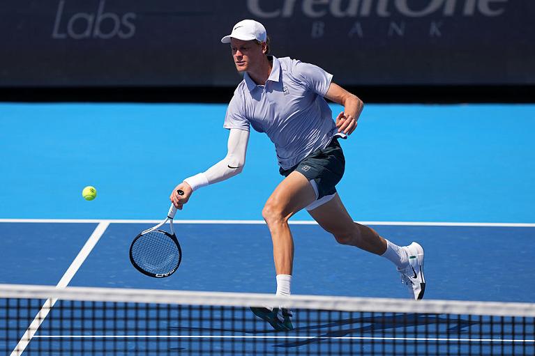 Jannik Sinner a Cincinnati (Getty Images)