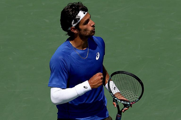 La carica di Lorenzo Musetti (Getty Images)