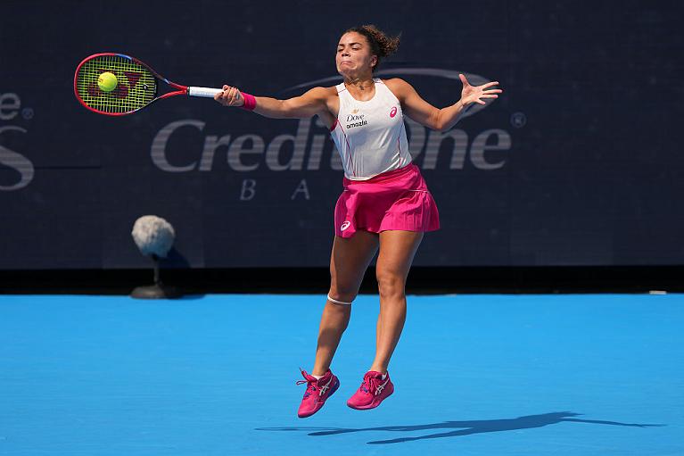 Jasmine Paolini in azione (Getty Images)