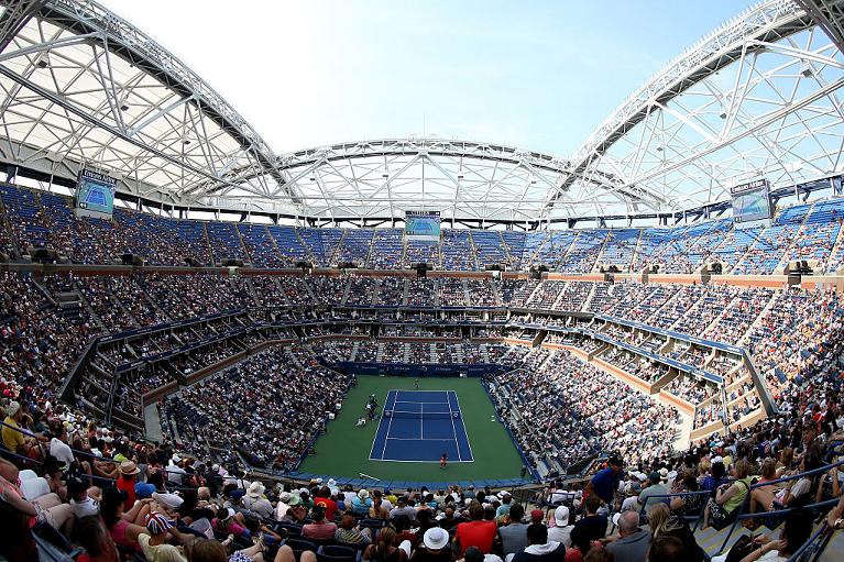 L'Arthur Ashe Stadium a Flushing Meadows (Getty Images)