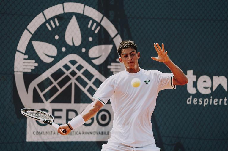 Lorenzo Carboni in azione (foto Serafini)