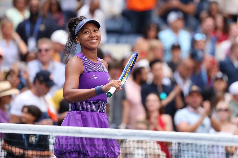 Tutta la felicità di Naomi Osaka (foto Getty Images)