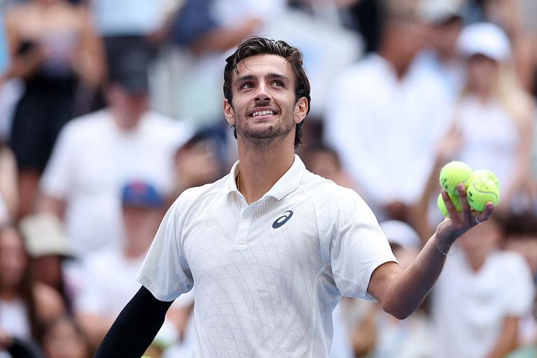 Il sorriso di Lorenzo Musetti (Getty Images)