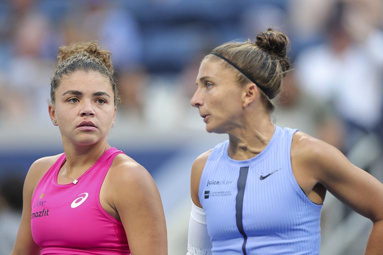 Jasmine Paolini e Sara Errani allo US Open (Foto USTA)