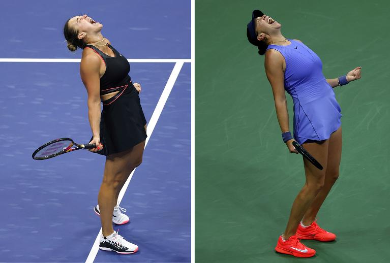 Aryna Sabalenka ed Amanda Anisimova (fonte foto Getty Images)