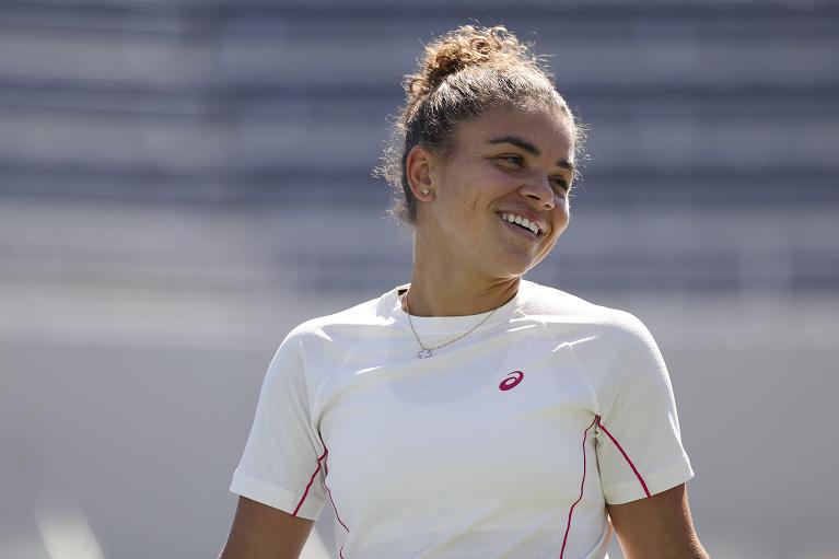 Jasmine Paolini in allenamento allo US Open (Foto USTA)