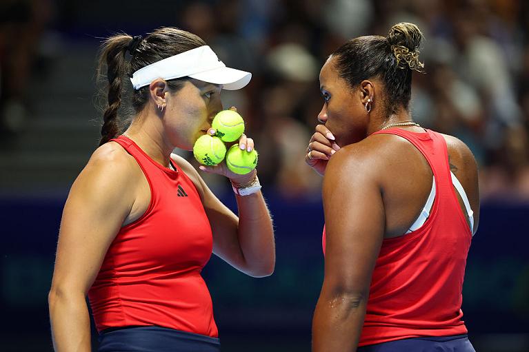 Jessica Pegula e Taylor Townsend (Getty)