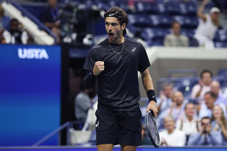 La carica di Lorenzo Musetti (Getty Images)