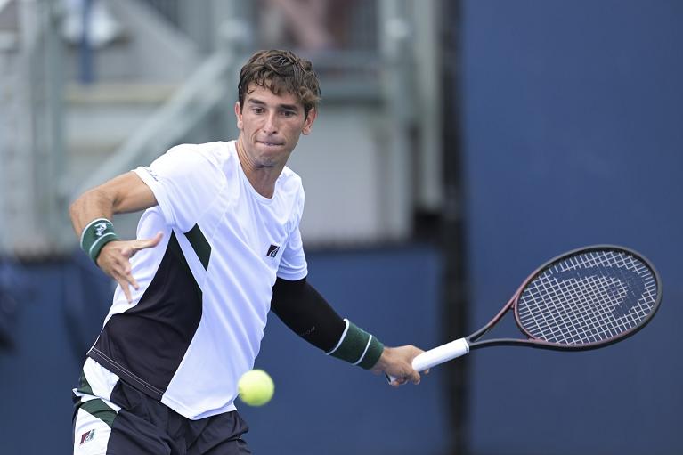 Matteo Gigante in azione (foto USTA)