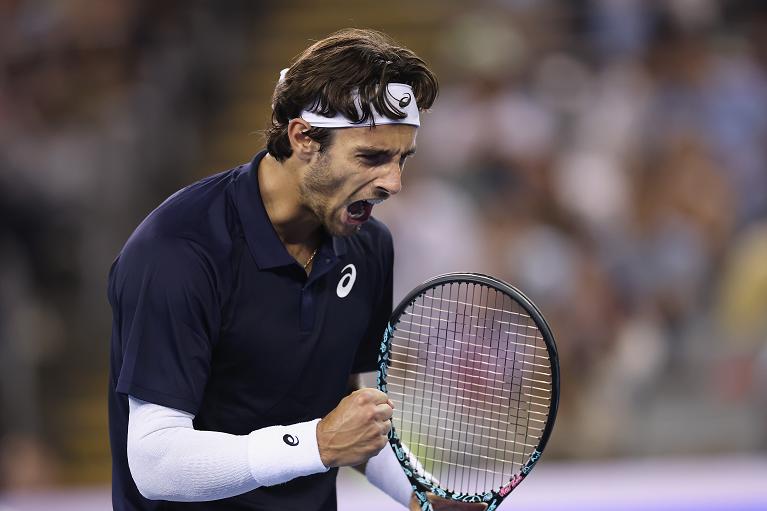 ATP Pechino, la gioia di Lorenzo Musetti (Getty Images)