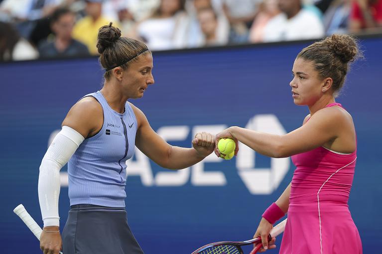 Sara Errani e Jasmine Paolini (foto USTA)