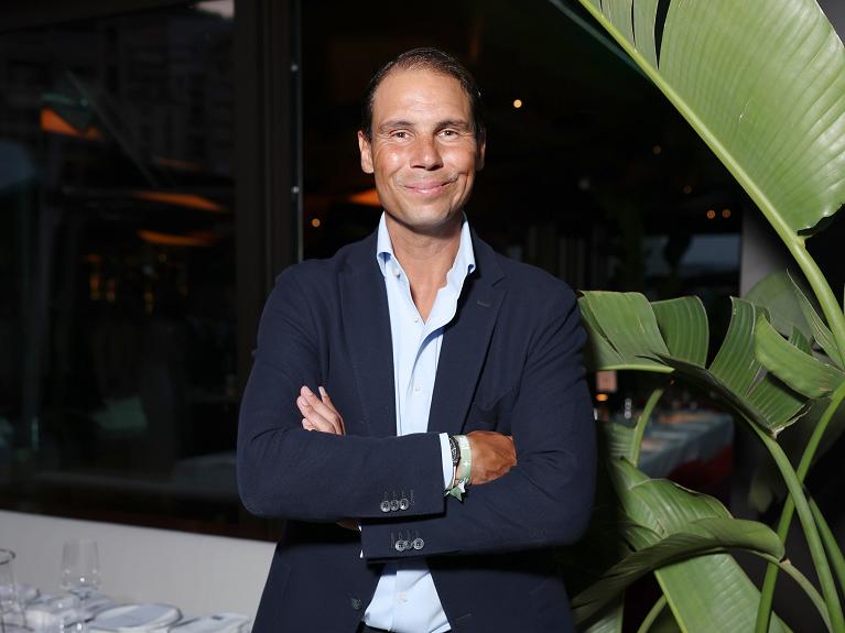 Un primo piano di Rafa Nadal (Getty Images)