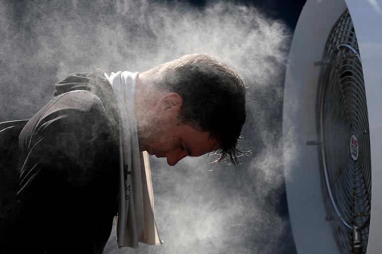 Caldo torrido sul circuito ATP (Getty)