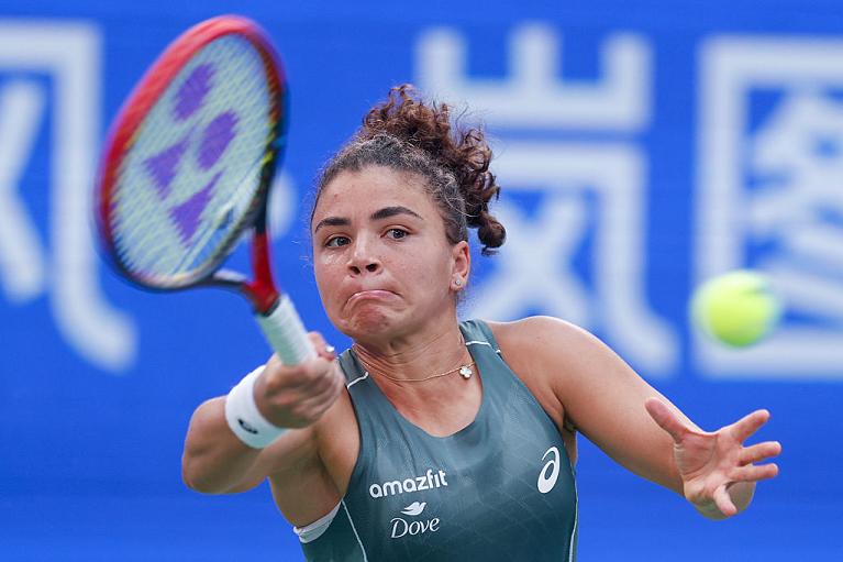 Il diritto di Jasmine Paolini a Wuhan (Getty Images)