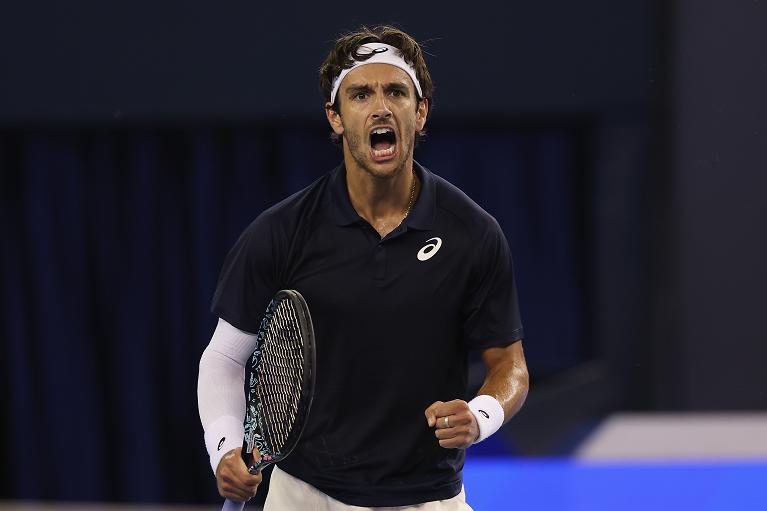 La gioia di Lorenzo Musetti (Getty Images)