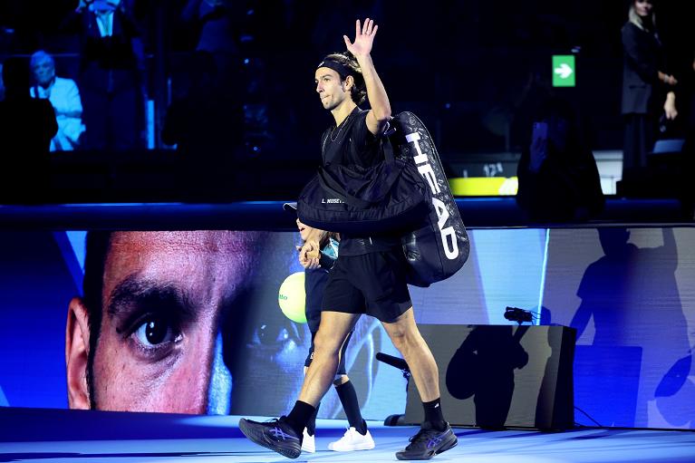 Il momento di entrare in campo è stato uno dei più emozionanti nella carriera del 23enne giocatore toscano (Foto Fitp)