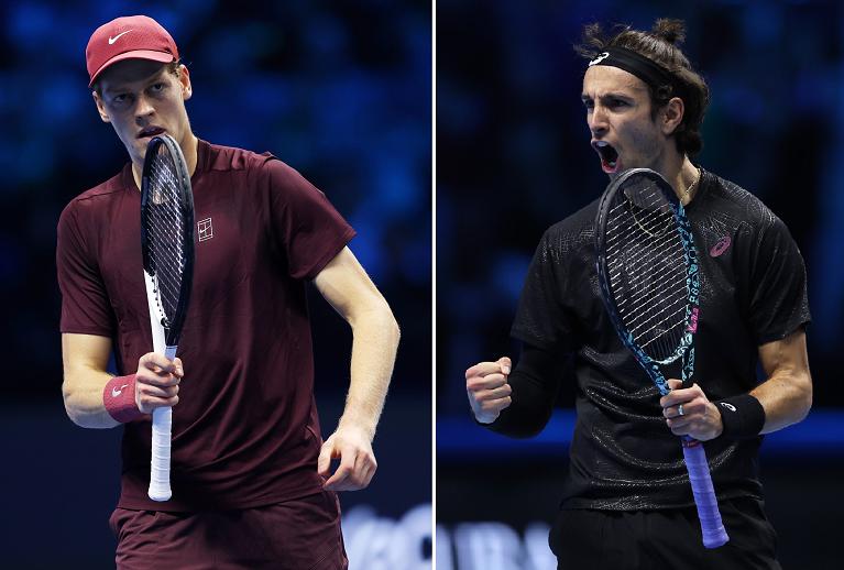 Jannik Sinner e Lorenzo Musetti (fonte foto Getty Images)