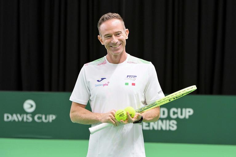 Filippo Volandri, capitano della Nazionale italiana maschile di tennis (FITP)