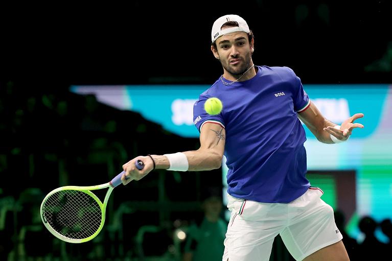 Il diritto di Matteo Berrettini (foto FITP)