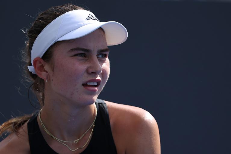 Un primo piano di Iva Jovic (Getty Images)