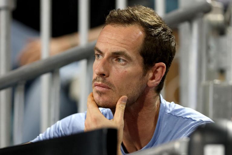 Un primo piano di Andy Murray (Getty Images)