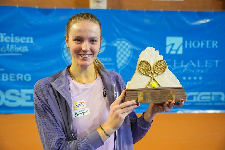 La vincitrice di Selva Gardena 2025, la polacca Martyna Kubka  (Foto Alex & Diego Runggaldier)