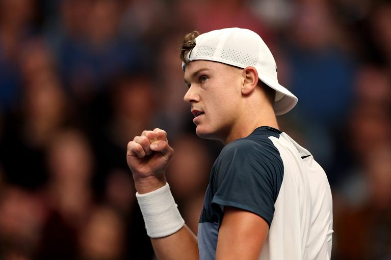 La grinta di Holger Rune (Getty Images)