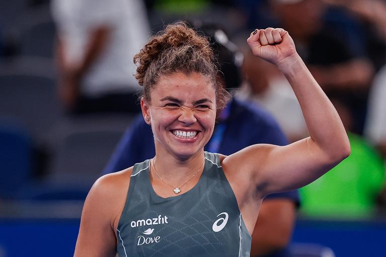 Tutta la gioia di Jasmine Paolini (foo Getty Images)