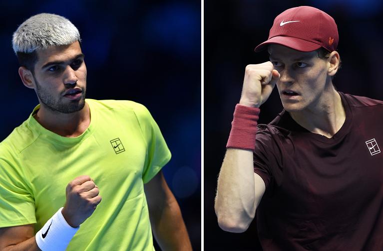 Carlos Alcaraz e Jannik Sinner (fonte foto Getty Images)
