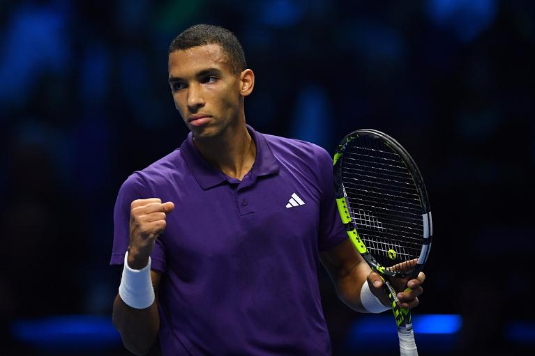 La carica di Felix Auger-Aliassime (Getty Images)
