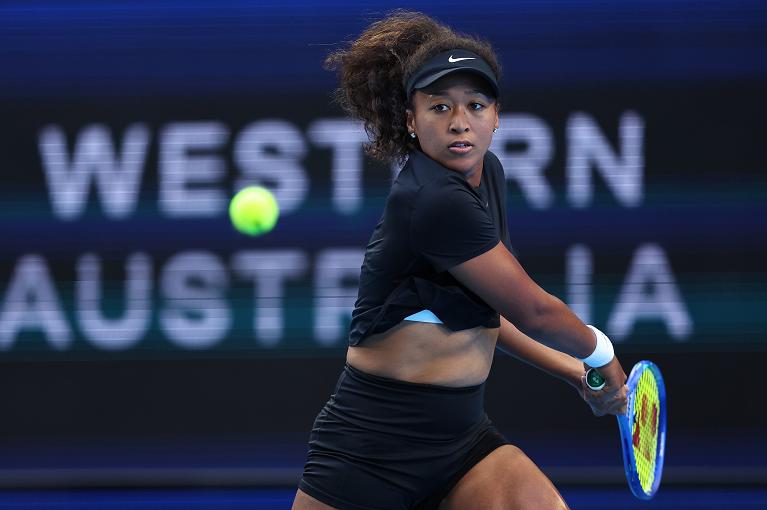 Naomi Osaka in azione (foto Getty Images)