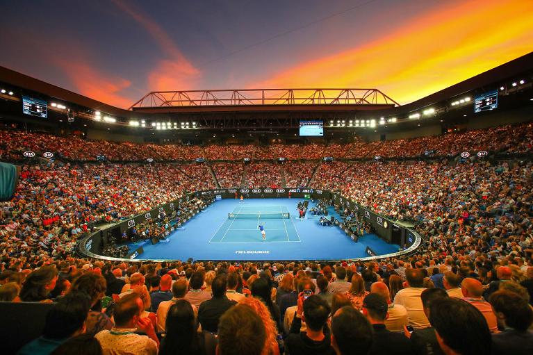 Una panoramica della Rod Laver Arena (Getty Images)