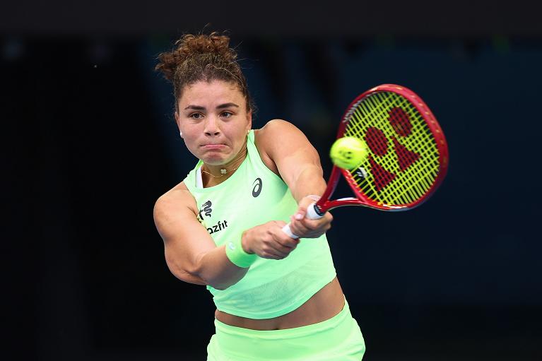 Jasmine Paolini in allenamento (foto Getty Images)