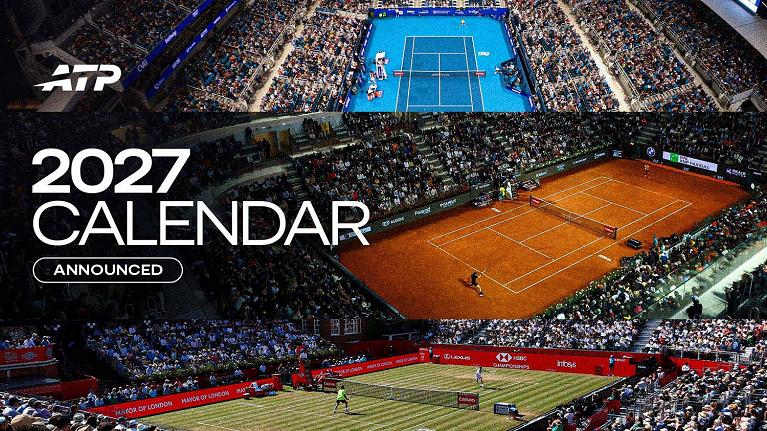 Calendario ATP 2027 (foto ATPtour web site)