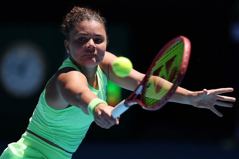 Jasmine Paolini in azione (foto Getty Images)