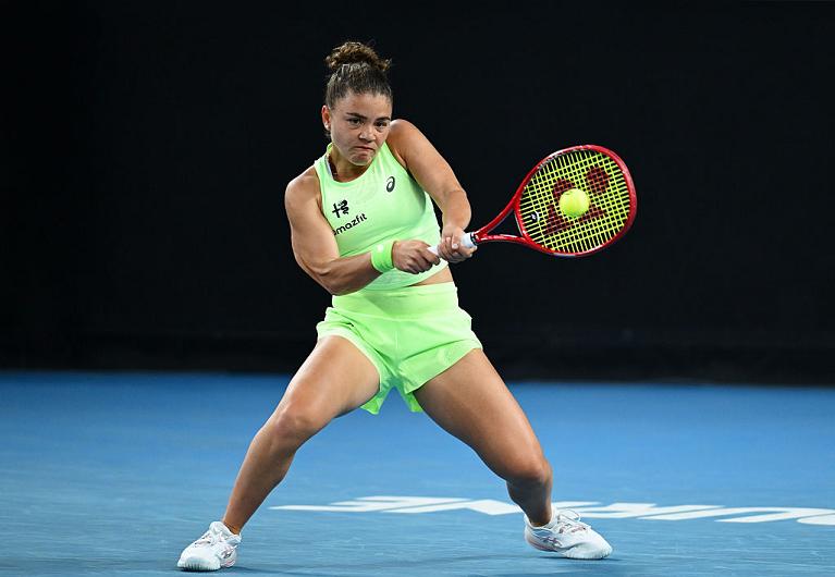 Jasmine Paolini in azione (Getty Images)