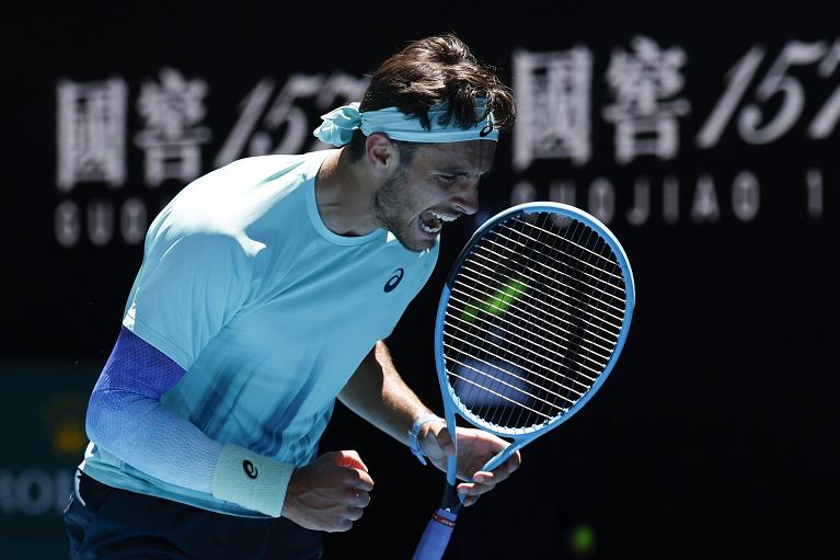 L'esultanza di Lorenzo Musetti (Getty Images)