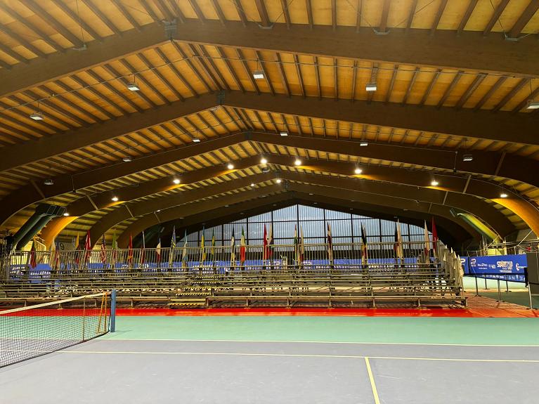 La sede del Challenger di Cesenatico (Foto FITP)
