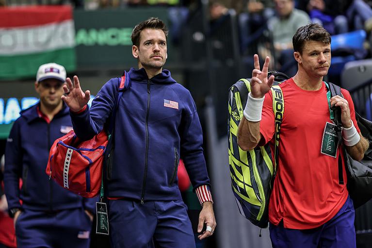 Christian Harrison e Austin Krajicek (Getty Images)