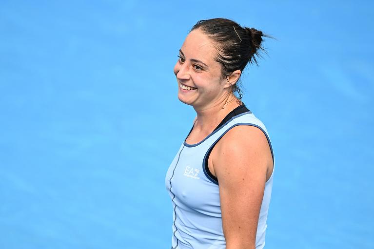 Una sorridente Elisabetta Cocciaretto (foto Getty Images)