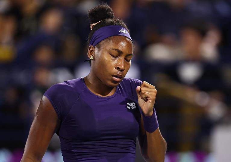 Il sollievo di Coco Gauff (Getty Images)