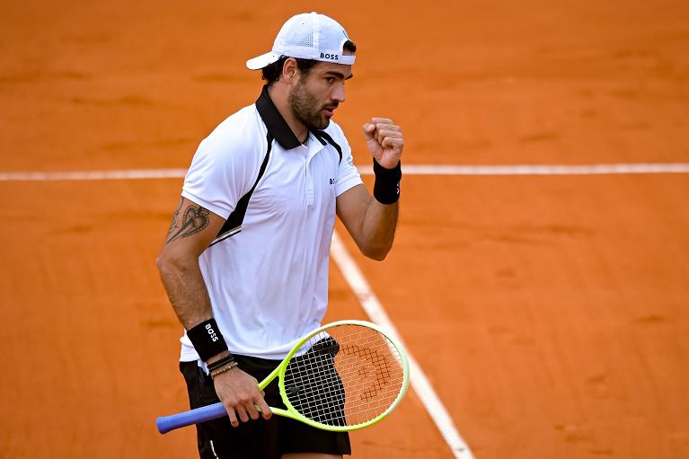 Un'esultanza di Matteo Berrettini (Getty Images)