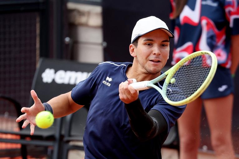 Pre-qualificazioni per gli Internazionali BNL d'Italia 2024: Andrea Guerrieri (Foto Sposito/FITP)