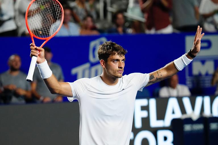 La gioia di Flavio Cobolli (Foto Abierto Mexicano)