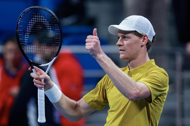 Sinner è già in "modalità Sunshine Double"