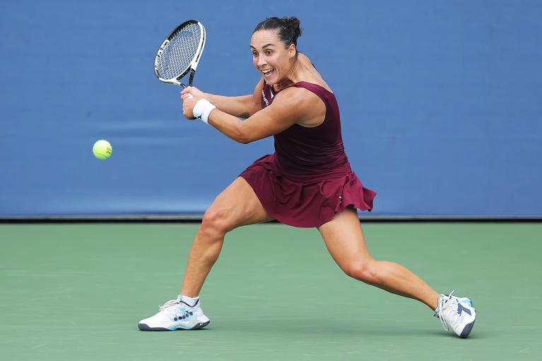 Martina Trevisan in azione (foto USTA)