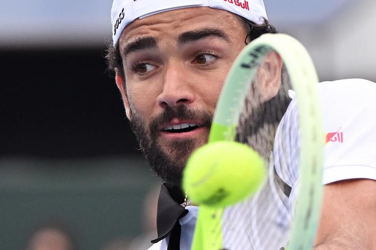 Matteo Berrettini in azione (Getty Images)