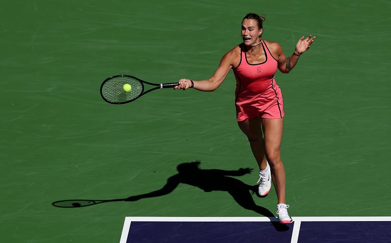 Il diritto di Aryna Sabalenka (Getty Images)